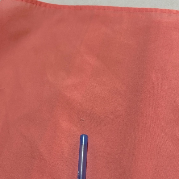 Foxcroft Womens No Iron Button Down Long Sleeve Shirt Sz 18 Office Business FLAW - Picture 6 of 13